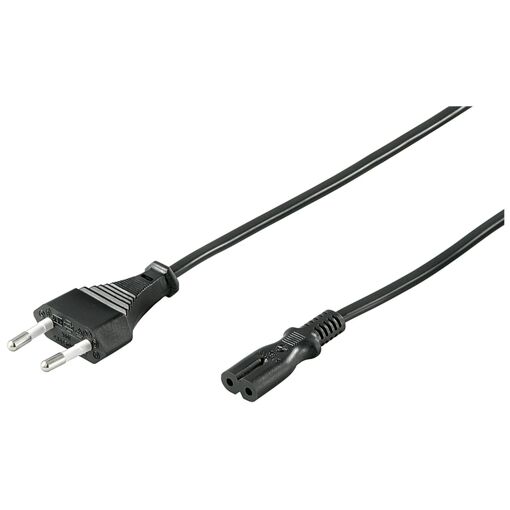 Câble électrique MicroConnect PE030705, 0,5 m, Prise d'alimentation type C à Coupleur C7