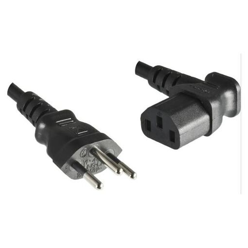 Cable eléctrico MicroConnect PE160418A, 1,8 m, Tomada de alimentación tipo J a Conector C13