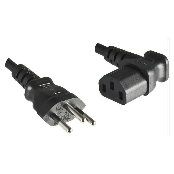 MicroConnect PE160418A Power Cable, 1.8m, J Plug to C13 Coupler