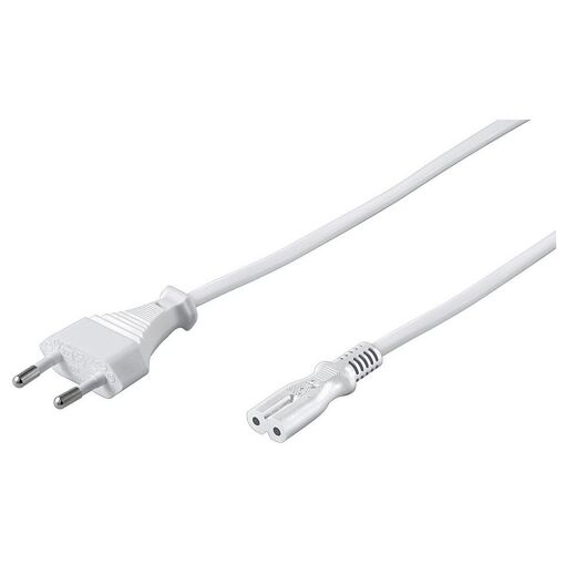 Cable de alimentación MicroConnect PE030750W, 5 m, Enchufes tipo C a Conector C7