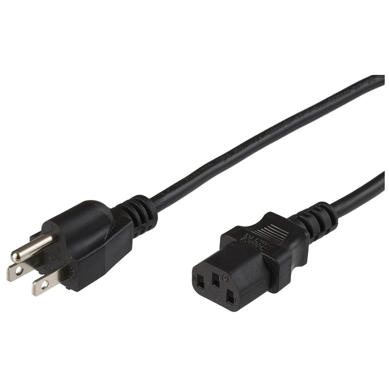 MicroConnect PE110430 3m Power Cable Black