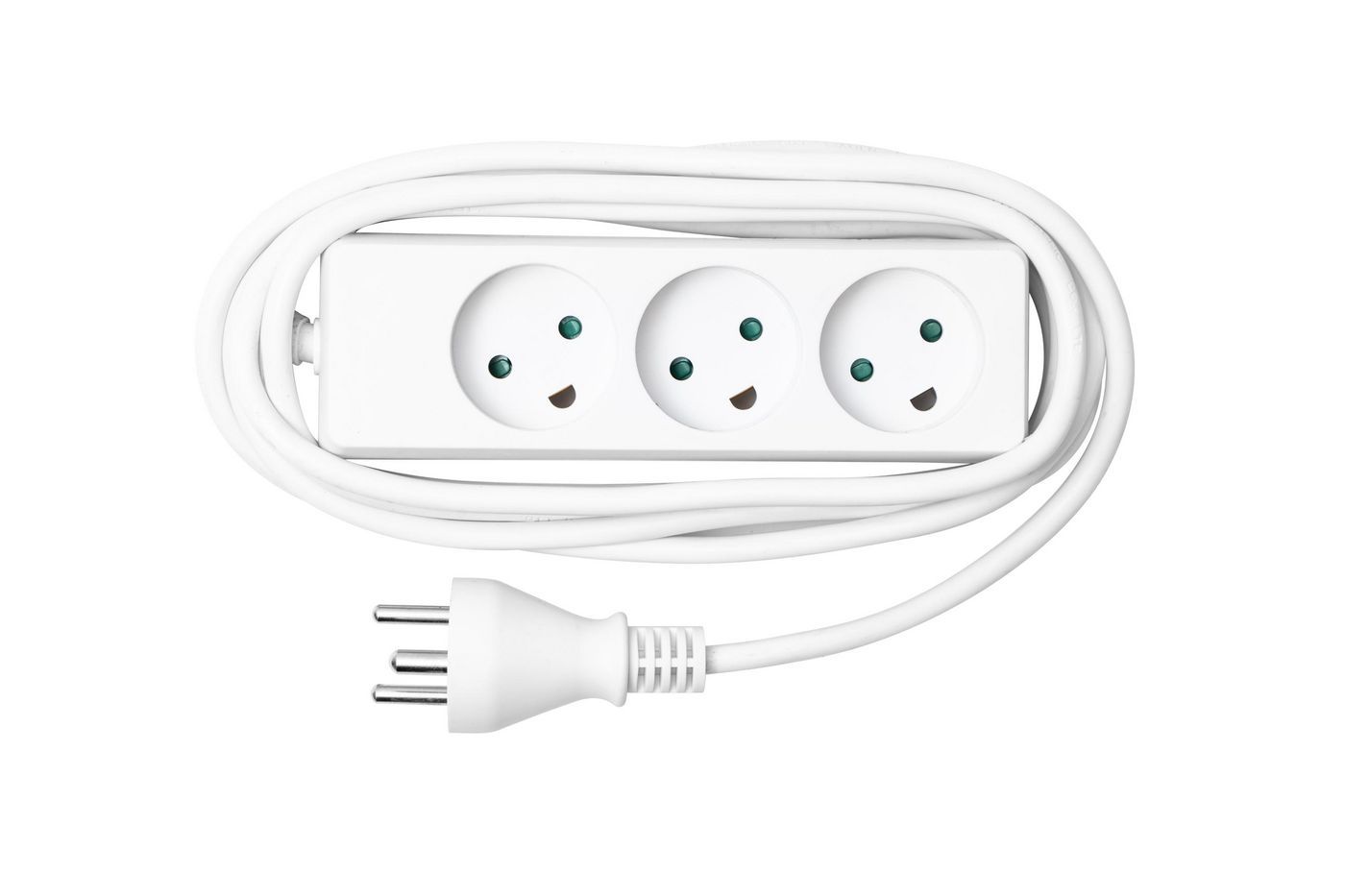 MicroConnect Power Strip 3 Outlets 1.8m