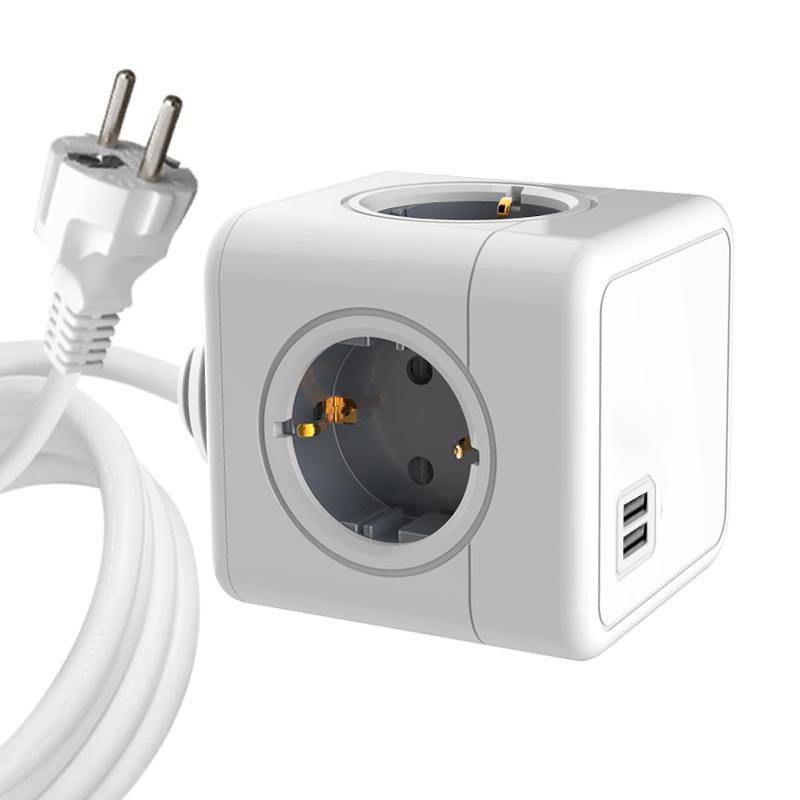 MicroConnect PowerCube - 4 Schuko Outlets