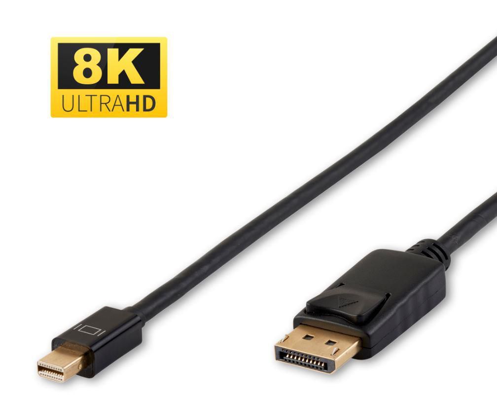 MicroConnect 8K Mini DisplayPort to DisplayPort Cable