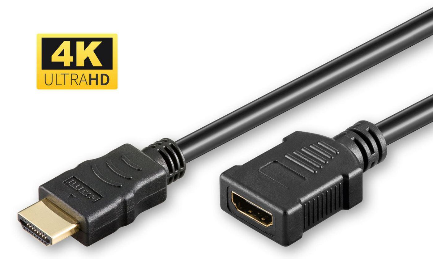 MicroConnect HDMI 2.0 Extension Cable, 1.5m