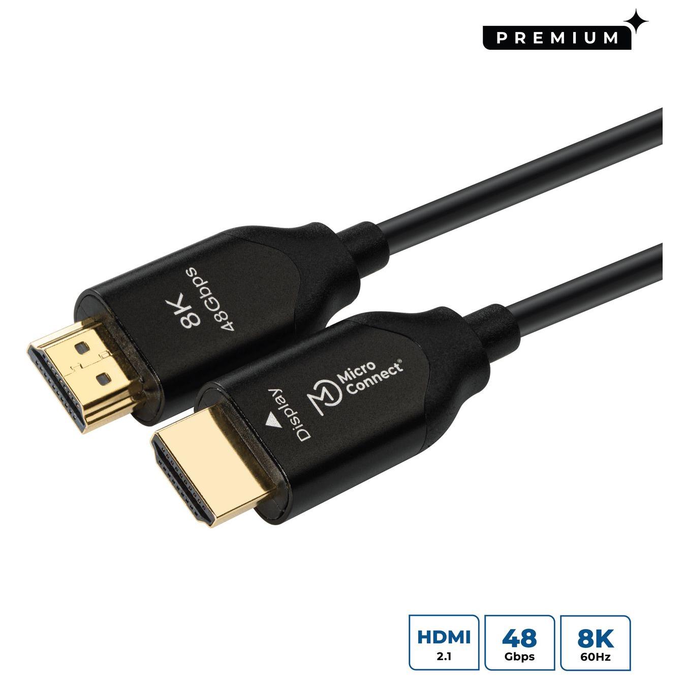 MicroConnect 30ft HDMI Cable, Black