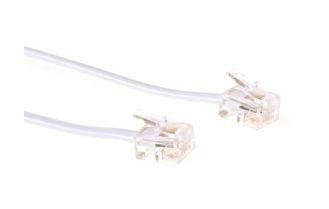 MicroConnect ModularCable RJ11 6P/4C 2m Phone Cable