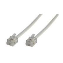 MicroConnect MPK105 Phone Cable 5m White