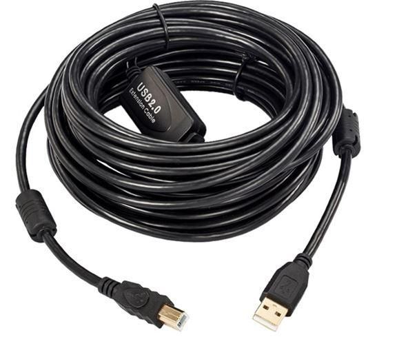 Cable USB Activo MicroConnect 2.0 A-B, 10m
