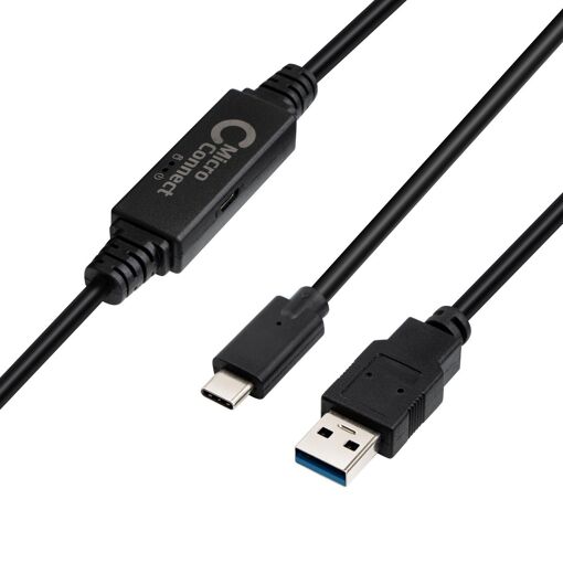 Câble MicroConnect USB-C vers USB 3.0 A, 5m