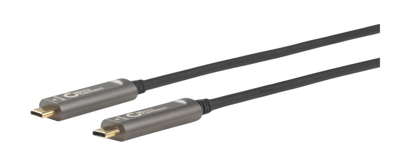 Câble MicroConnect USB-C en fibre optique premium