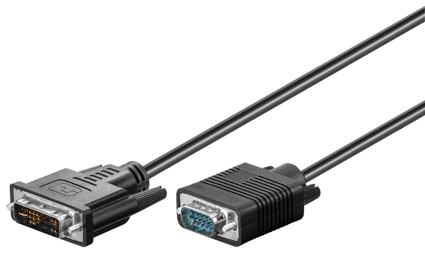 MicroConnect Full HD DVI-I/VGA Cable 1m