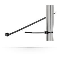 MicroConnect Cable Ties (100-Pack, Black)
