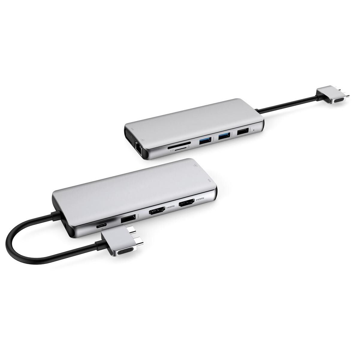 eSTUFF ES623010 USB 3.2 Gen 1 (3.1 Gen 1) Type-C Hub & Adapter