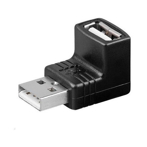 MicroConnect USB Gender Changer Cable, Black