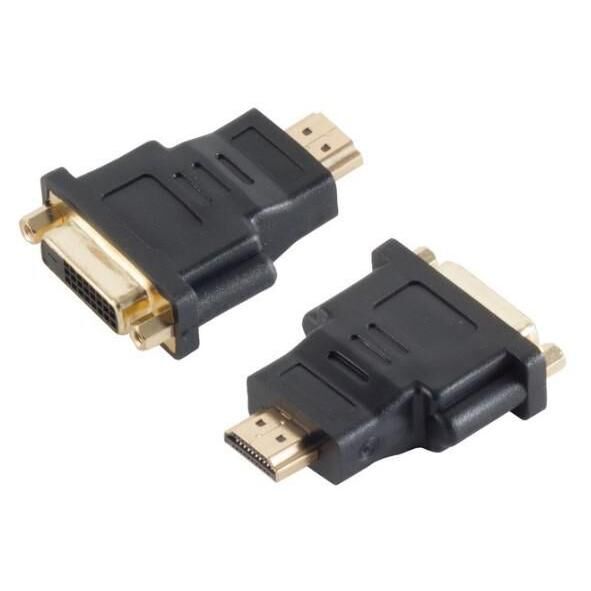 Adaptador MicroConnect DVI-D a HDMI, Negro