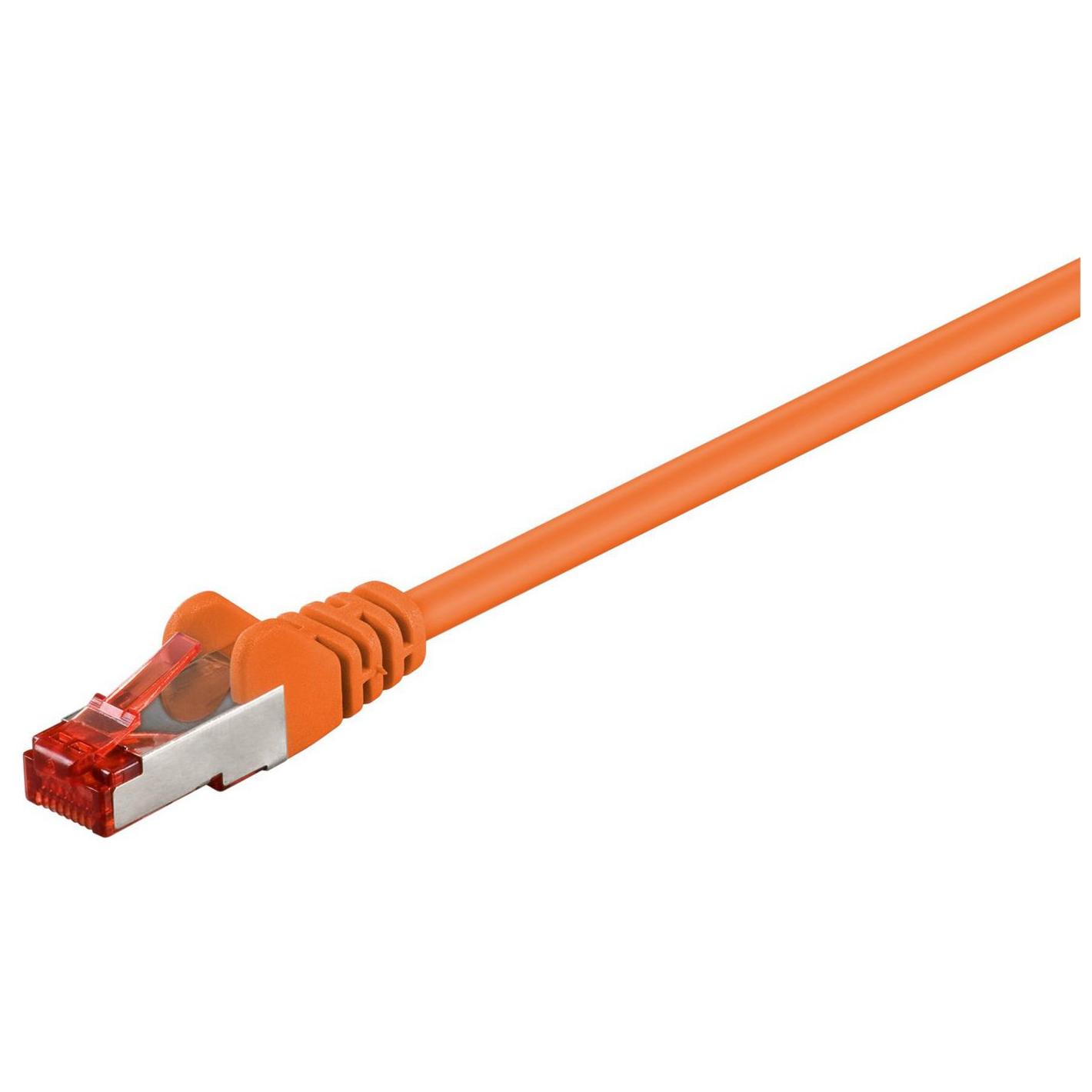 MicroConnect Cat6 FTP Cable, 0.25m, Orange