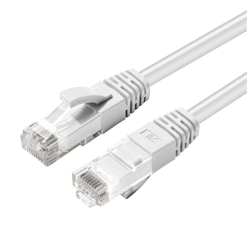 MicroConnect CAT6A UTP 0.25m White LSZH Cable