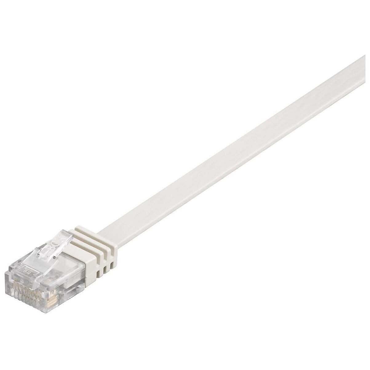 MicroConnect Cat6 UTP Cable, 0.25m, White