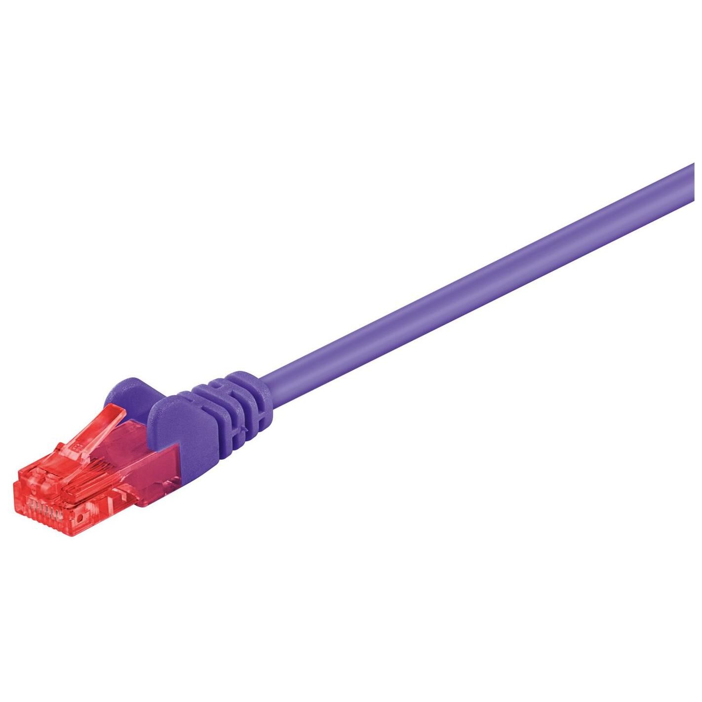MicroConnect B-UTP603P 3m Purple Cat6 U/UTP Ethernet Cable