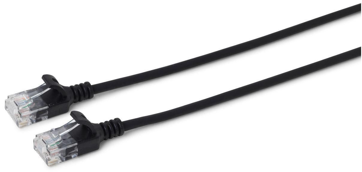 Câble MicroConnect U/UTP CAT6A Slim 2M Noir