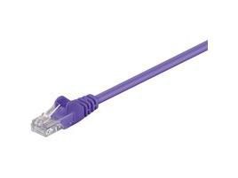 MicroConnect U/UTP CAT5e 15M Purple PVC Network Cable