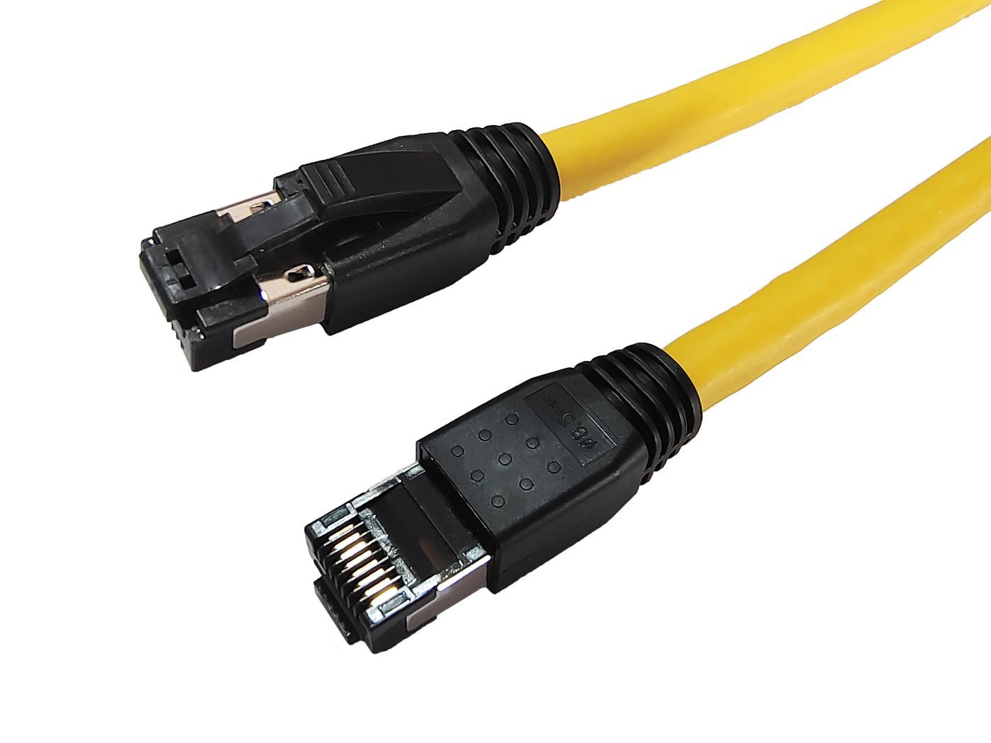 Cable de red MicroConnect CAT8.1 S/FTP 0,25 m Amarillo