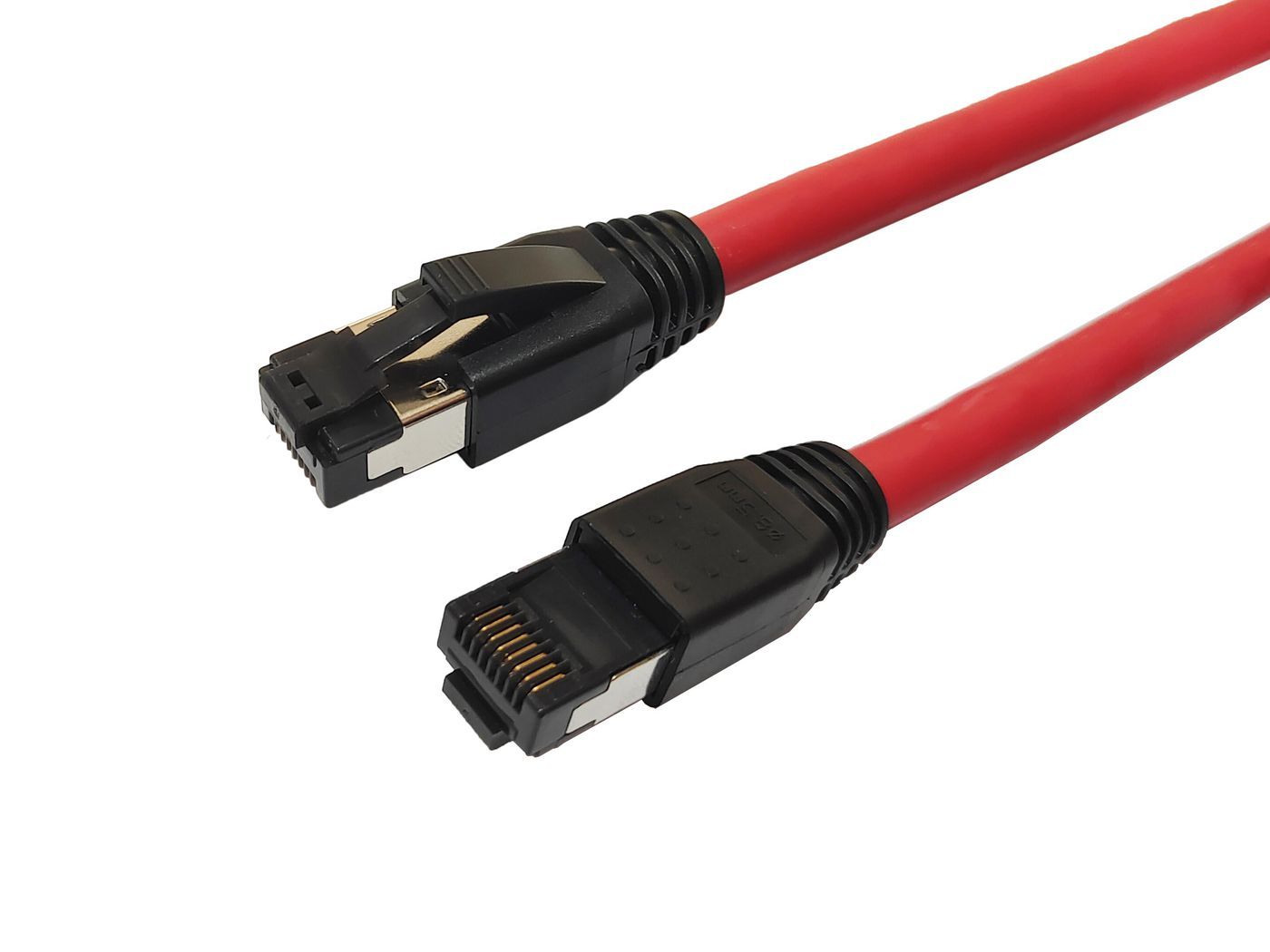 Cable de red MicroConnect CAT8.1 S/FTP 0,50m Rojo LSZH