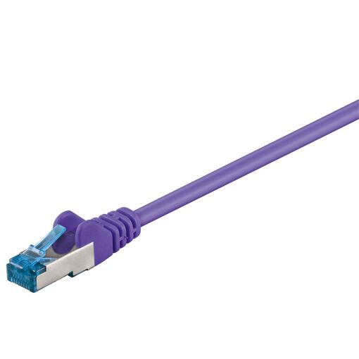 MicroConnect S/FTP CAT6A 3M Purple LSZH Network Cable