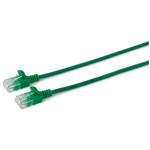 MicroConnect U/UTP CAT6A Slim 7.5M Green Cable