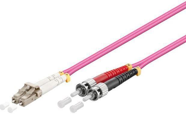 MicroConnect LC/UPC-ST/UPC 2m OM4 Cables