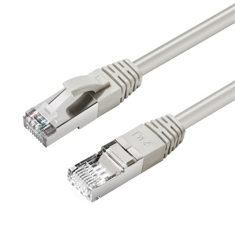 Cable de red MicroConnect CAT6A S/FTP 10m Gris LSZH