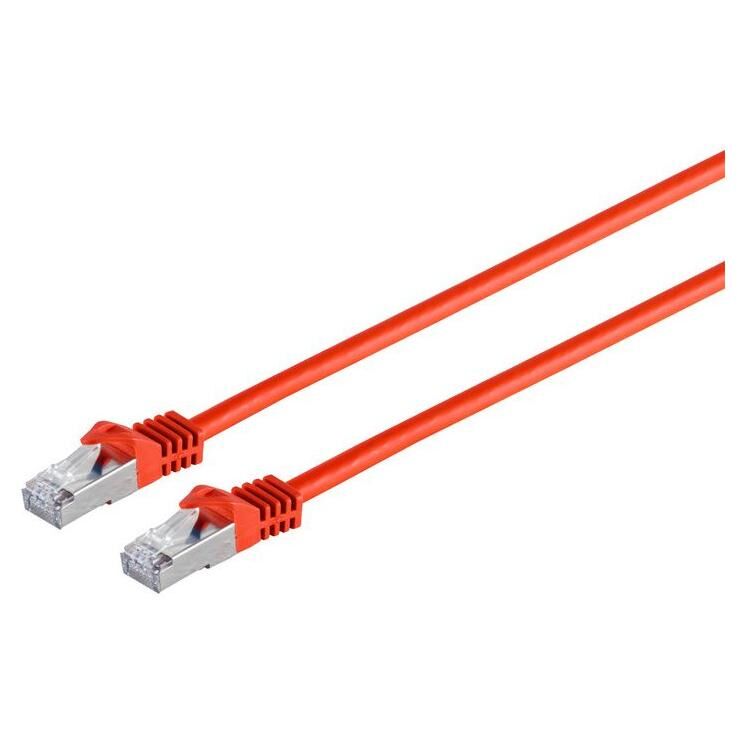 MicroConnect SFTP715R Cat7 S/FTP Cable, 15m, Red