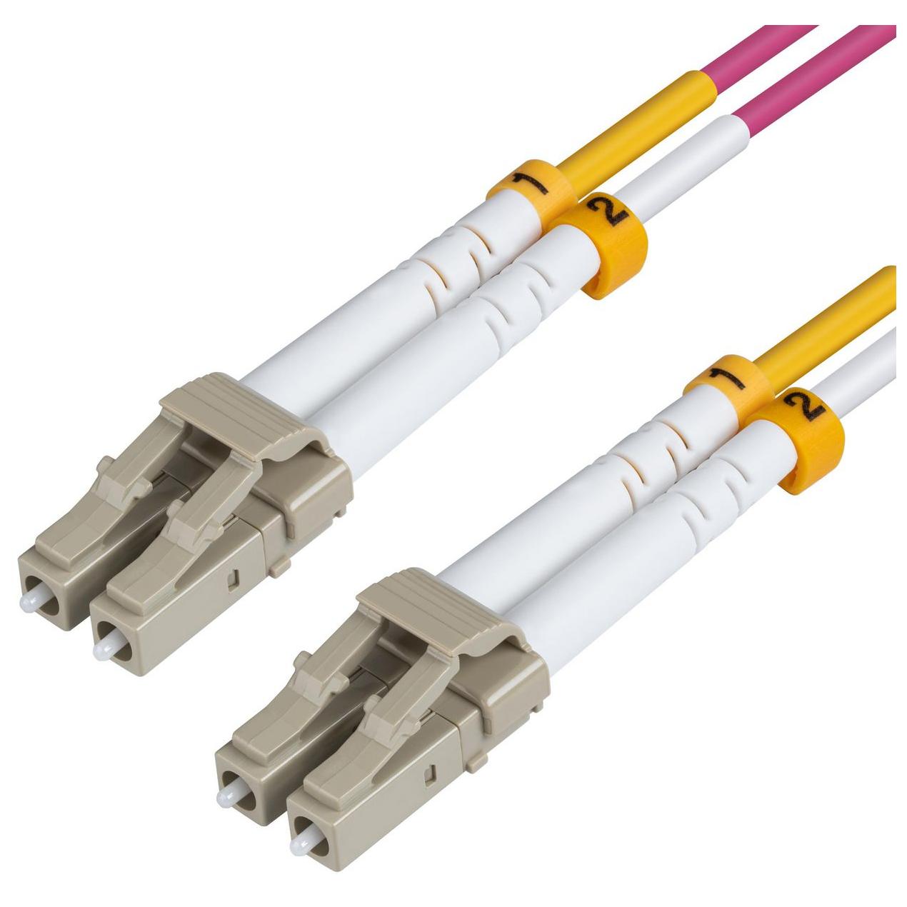 MicroConnect InfiniBand and Fiber Optic Cable 15m LC Violet