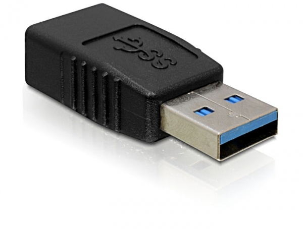 Adaptador USB Delock - Tipo A Masculino a Femenino