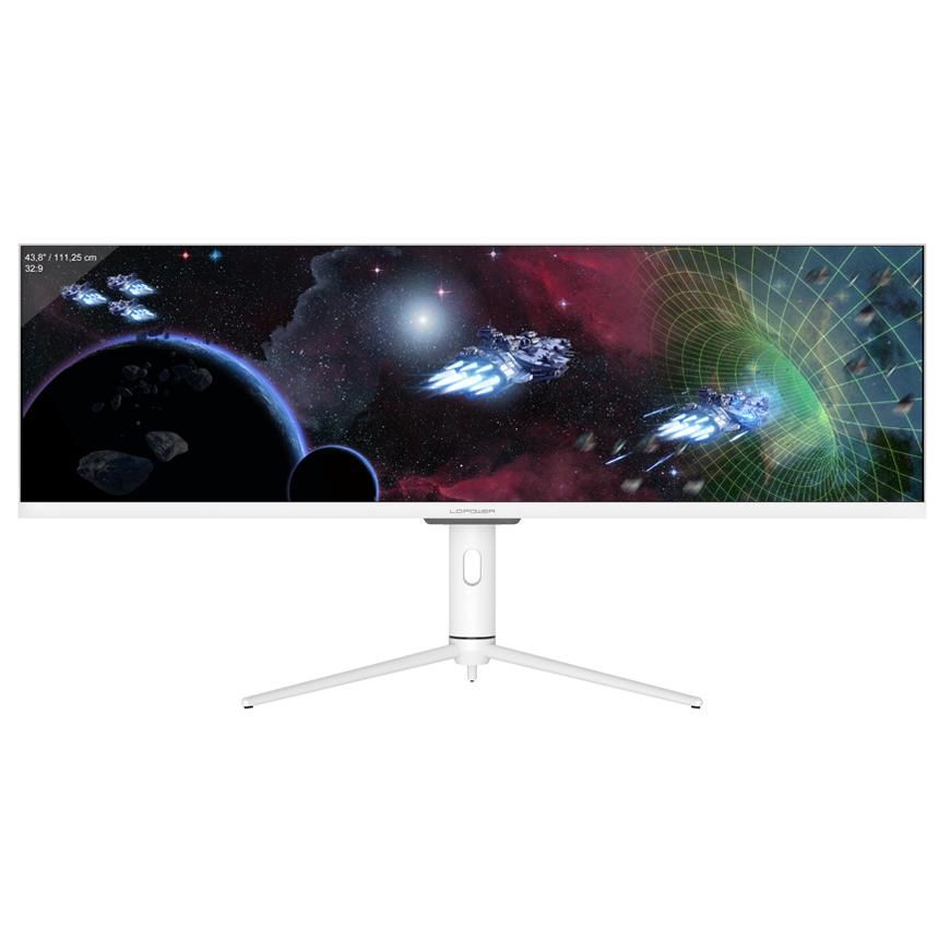 LC-Power LC-M44-DFHD-120 43.8" Double Full HD White Monitor
