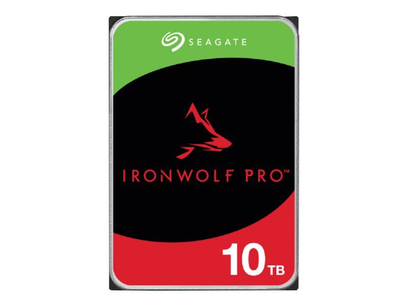 Seagate IronWolf Pro 10TB Internal Hard Drive - 3.5" SATA 6Gb/s, 7200 RPM, 256MB Buffer