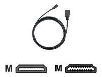 Olympus HDMI Cable - 1.5m, Micro HDMI Type D Male to HDMI Male