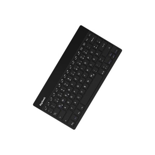 Teclado inalámbrico KeySonic KSK-3022BT - Diseño QWERTZ - Alemán - Negro