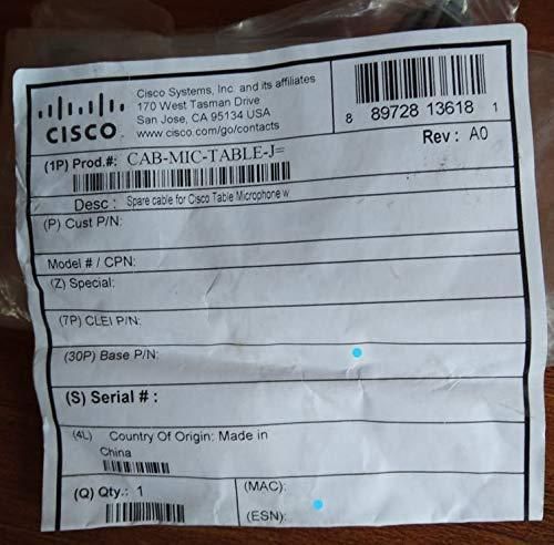 Câble de microphone Cisco - 9 m - pour table de téléprésence