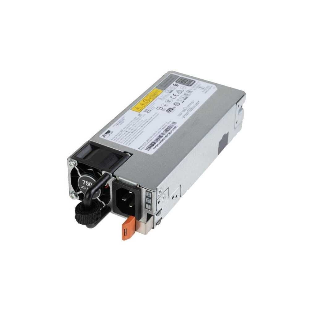 Fuente de alimentación Lenovo ThinkSystem v2 - Conexión caliente/redundante (módulo extraíble) - 80 PLUS Titanio - 230V CA - 750W - para ThinkSystem SR630 V2, SR650 V2, SR850 V2, ST650 V2