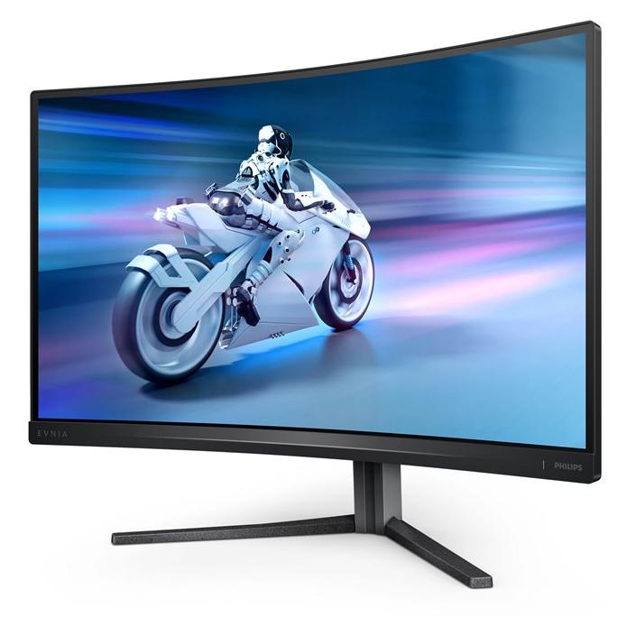 Écran Philips Evnia 5000 incurvé de 27 pouces - QHD 2560 x 1440 @ 240 Hz - VA - 3000:1 - DisplayHDR 400 - Temps de réponse 1 ms