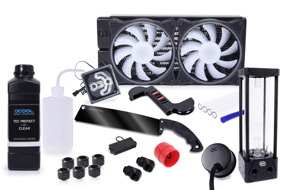 Alphacool Core Hurrican 240mm XT45 Water Cooling Kit