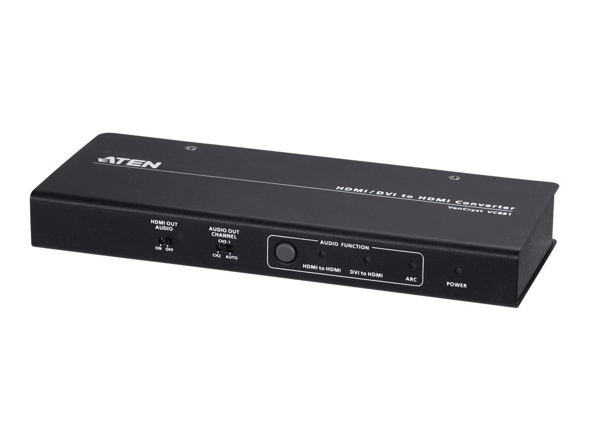 ATEN VC881 Video Converter - HDMI to HDMI with DVI Support for VanCryst VS0801H