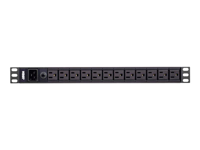 ATEN PE0212G Basic PDU - Rack-Mounted Power Distribution Unit - 3840 VA
