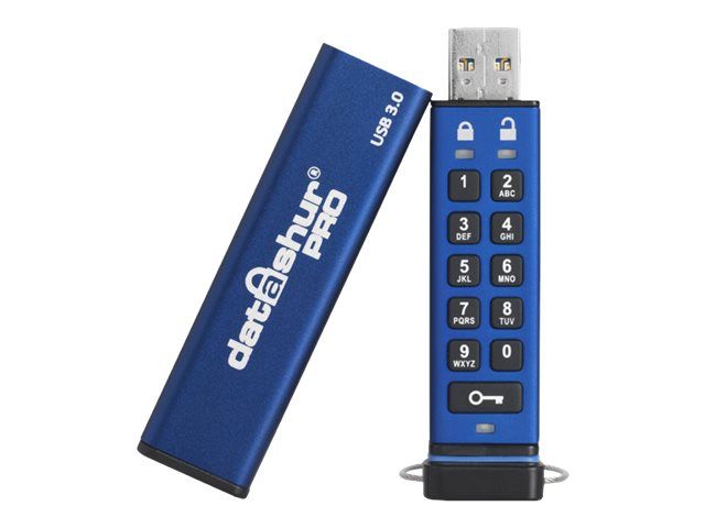 iStorage datAshur PRO 8GB USB 3.0 Encrypted Flash Drive