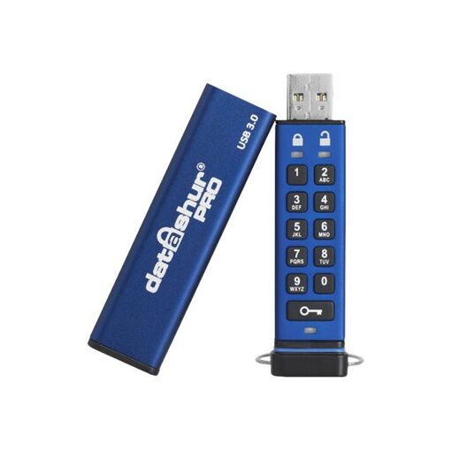 iStorage datAshur PRO 8GB USB 3.0 Encrypted Flash Drive