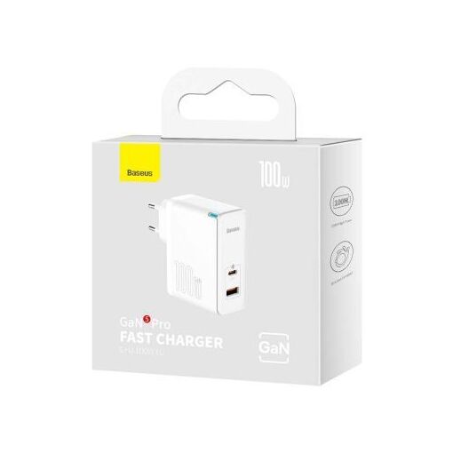 Cargador de pared rápido Baseus Gan5 Pro