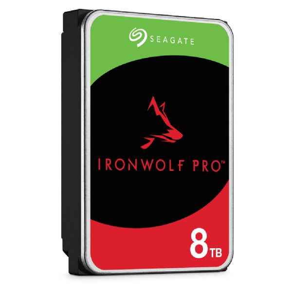 Unidad de disco duro interna Seagate IronWolf Pro de 8 TB