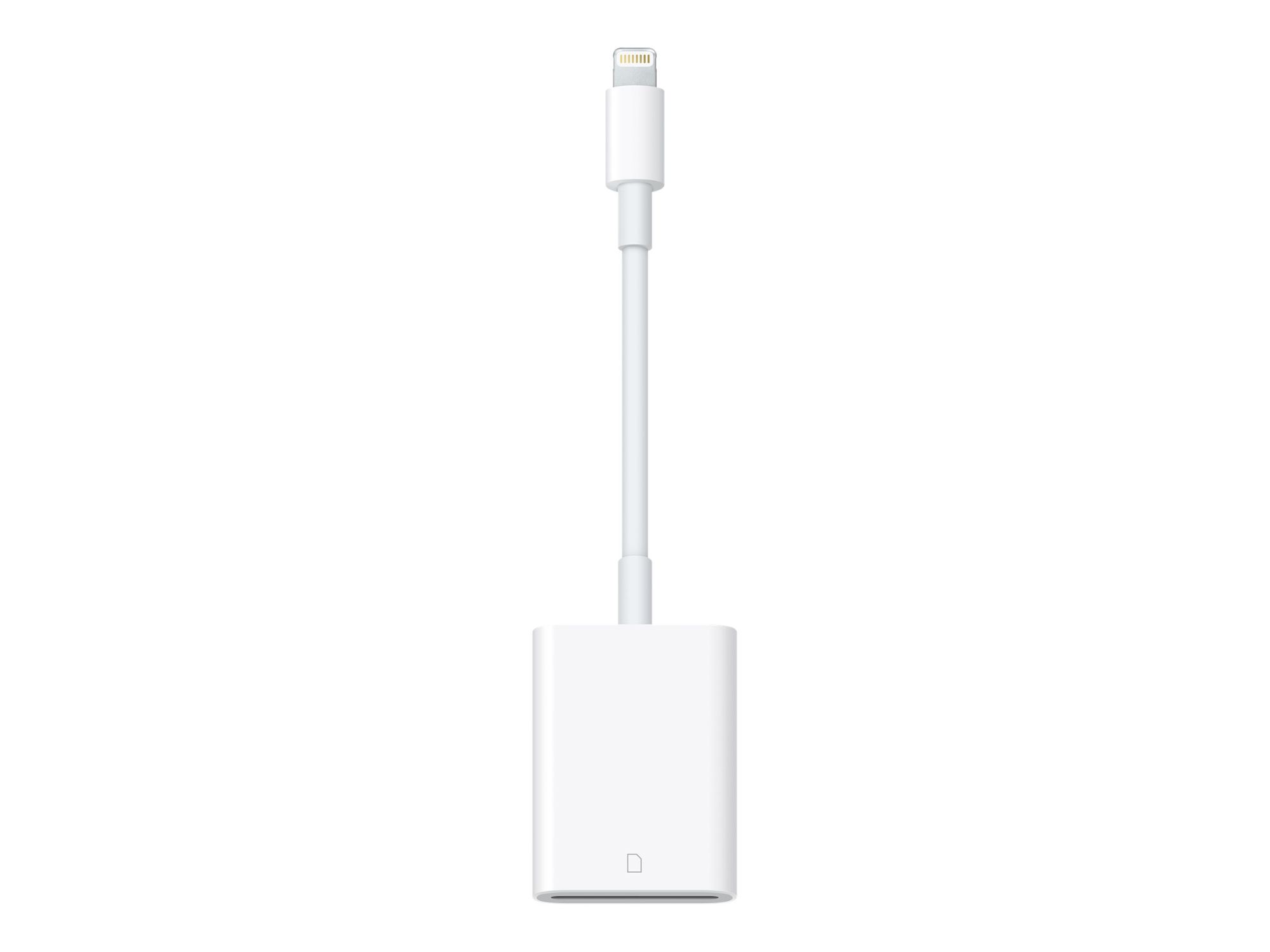 Lector de tarjeta SD Lightning de Apple